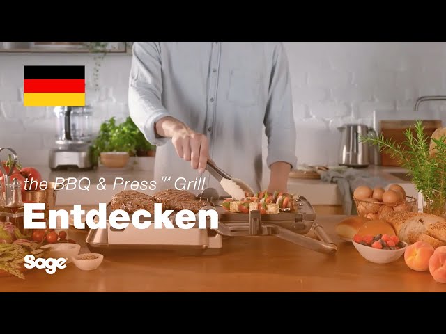 Video Teaser für the BBQ & Press Grill – Produktvorführung (DE)