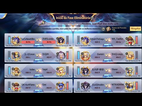 OITAVAS DE FINAIS DO CAMPEONATO DO JAMIEL - SAINT SEIYA AWAKENING