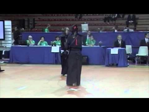 WKC 2012 Women's Team Quarterfinal Germany -USA 3rd Fight Chuken