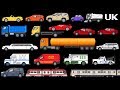 Vehicles UK Version 2 Street Railway Vehicles The Kids Picture Show Educational Video