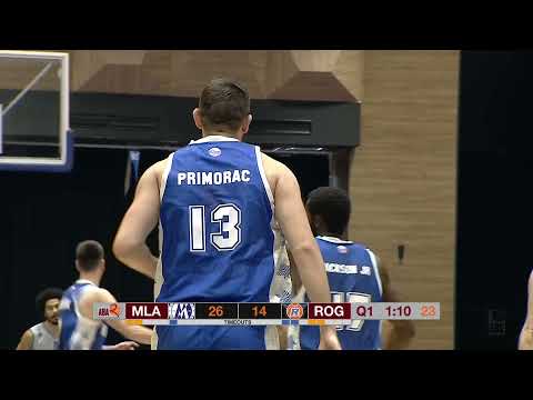 Terry Armstrong rises for the alley-oop dunk (Mladost Maxbet - Rogaška, 19.12.2021)