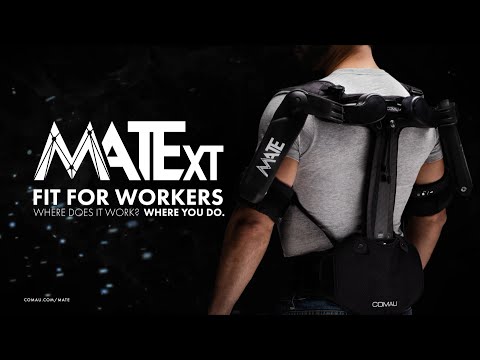 ENHANCE THE FUTURE - Discover the new MATE-XT exoskeleton by Comau