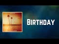Kings of Leon - Birthday (Lyrics)
