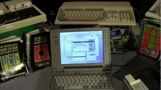 Rescued, a 486 Laptop from 1995 for £4! (Toshiba t2150 cds)