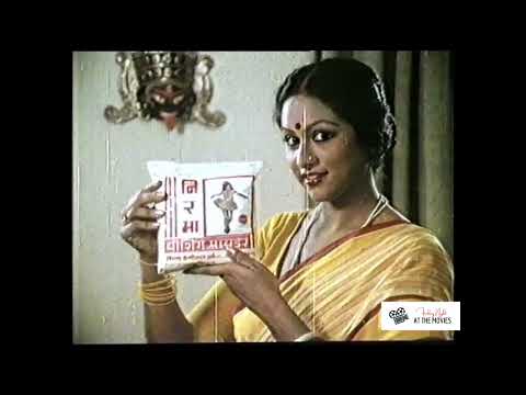 Retro classic Indian ad for washing powder Nirma!