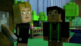 Minecraft: Story Mode The Last Place you Look, Gameplay Walkthrough Episode 3 - Part 3 