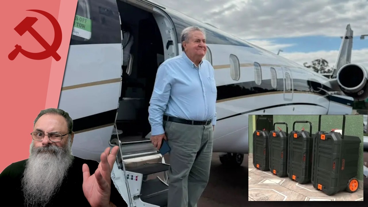 $25 MI em BARRAS de OURO em JATO de EMPRESÁRIO BRASILEIRO ligado a BUMLAI, OPERADOR do LULA