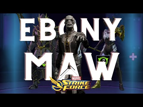 MARVEL STRIKE FORCE - UNLOCKED Ebony Maw for Black Order