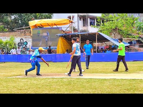 "Bua, Bablu, Abhisek, Sanjeet" - Batting 🔥 || 42 Run Chase Against "Sobuj, Bimal" (129 no Ward) 🏏🏏..