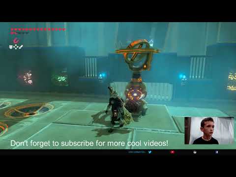 BoTW-DLC Throw the orb undergroung in the Yiga Clan Hideout-Kihiro Moh Shrine