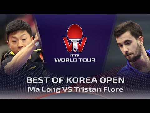 FULL MATCH - Ma Long vs Tristan Flore (2016) | BEST of Korea Open