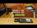 Solar LED Floodlight / Street Light UnBoxing - Solar + LED Floodlight 1600 by Wagan Tech (item 8586)