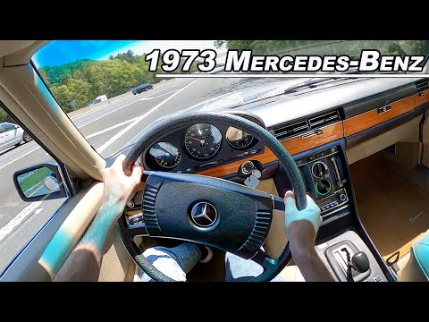 1973 Mercedes-Benz 450SEL - The German V8 Limo You Need to Drive (POV Binaural Audio)