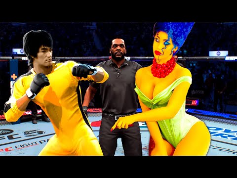 UFC 5 | Bruce Lee vs. Marge Simpson | EA Sports UFC 5
