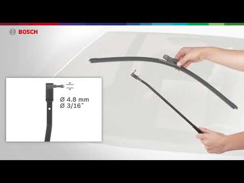 Small Pin Connection - How to Install Bosch Evolution Wiper Blades