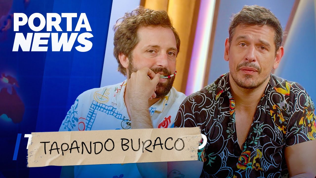 PORTA NEWS: TAPANDO BURACO