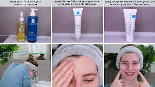 How to use La Roche Posay Effaclar DUO + and Cicaplast Baume + B5