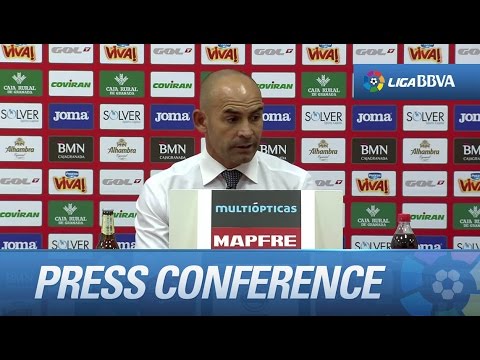 Jémez: "La alegría es grande porque todo el mundo veía el 0-0" - HD