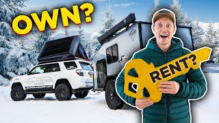 Avoid BUYER'S REMORSE and RENT An Overland Trailer!