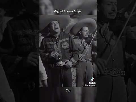 Miguel Aceves Mejía Ando borracho #mariachi #musica