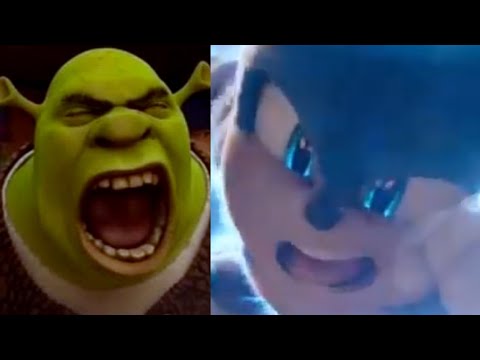 Shrek vs Sonic (Pelea completa)