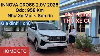 Innova Cross V 2026 Sơn rin xe như mới Siêu Lướt 958 km ~ Chưa được 1.