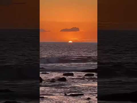 Sunset Green Flash Phenomenon!