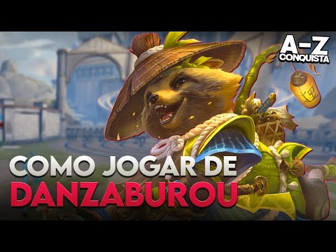 HOW TO PLAY DANZABUROU - A-Z Conquest + GUIDE - ⚡ Smite BR
