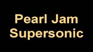 Pearl Jam - Supersonic (CD Audio)
