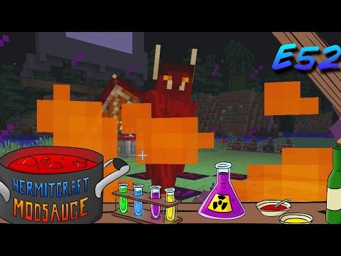 Minecraft Mods - ModSauce - HOW TO SUMMON A DEMON! ( Hermitcraft Modded Minecraft E52 )