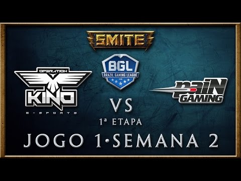 BGL de SMITE :: Kino X paiN :: Semana 2 :: Jogo 1 :: 1ª Etapa