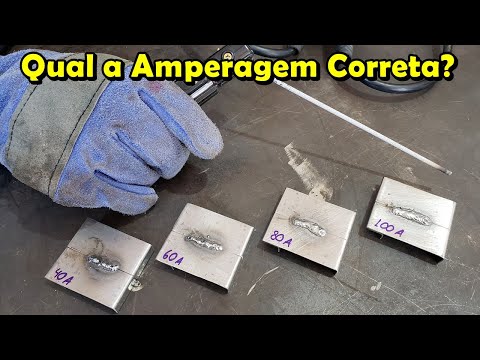 Practical Test of Welding Inverter Amperage Adjustment