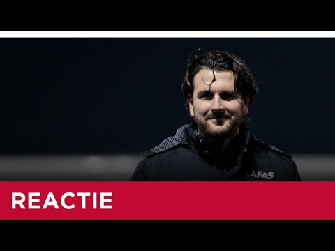 Reactie Stam | Jong AZ - SC Cambuur