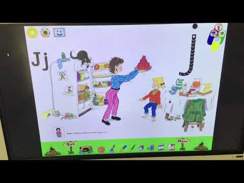 Jolly Phonics j