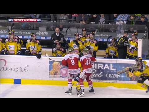 Erste Bank Eishockey Liga, Halbfinale 2: HC Bozen - UPC Vienna Capitals 2:3