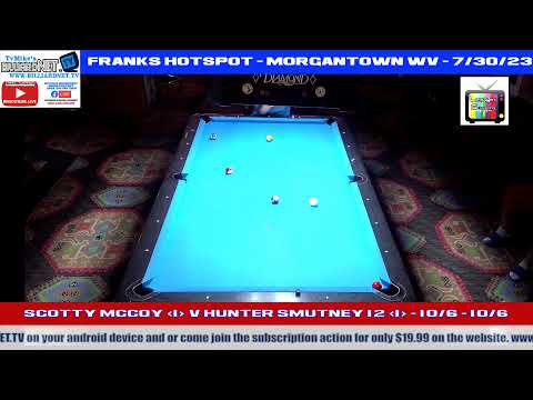 Hunter Smutney V Scotty Mccoy - Franks Hotspot - Morgantown WV - 7/30/23