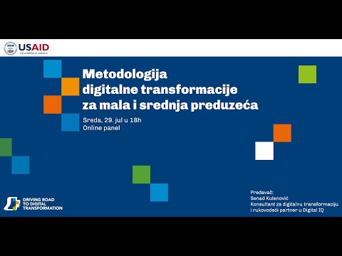 , title : 'Metodologija digitalne transformacije za mala i srednja preduzeća'