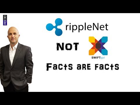 RippleNet not SWIFT GPI - because XRP