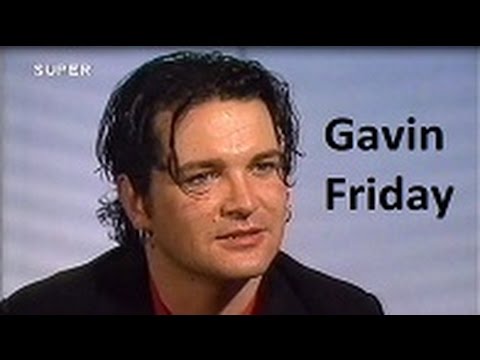 Gavin Friday interview 1989 on Super Channel
