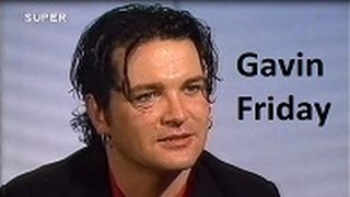 Gavin Friday interview 1989 on Super Channel