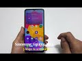 How to take screenshot on Samsung Galaxy M13 - 3 Ways and Scroll Screenshot