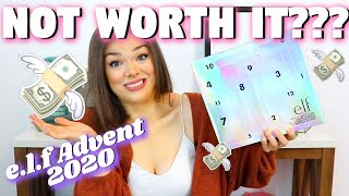 WAY OVERPRICED FOR THE VALUE?! e.l.f Advent Calendar 2020 Unboxing