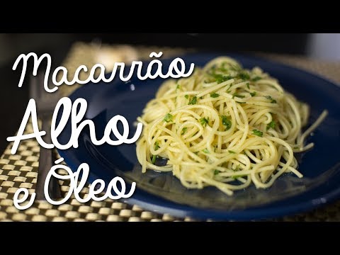 Vídeo: Massa alho e óleo: perguntas e respostas