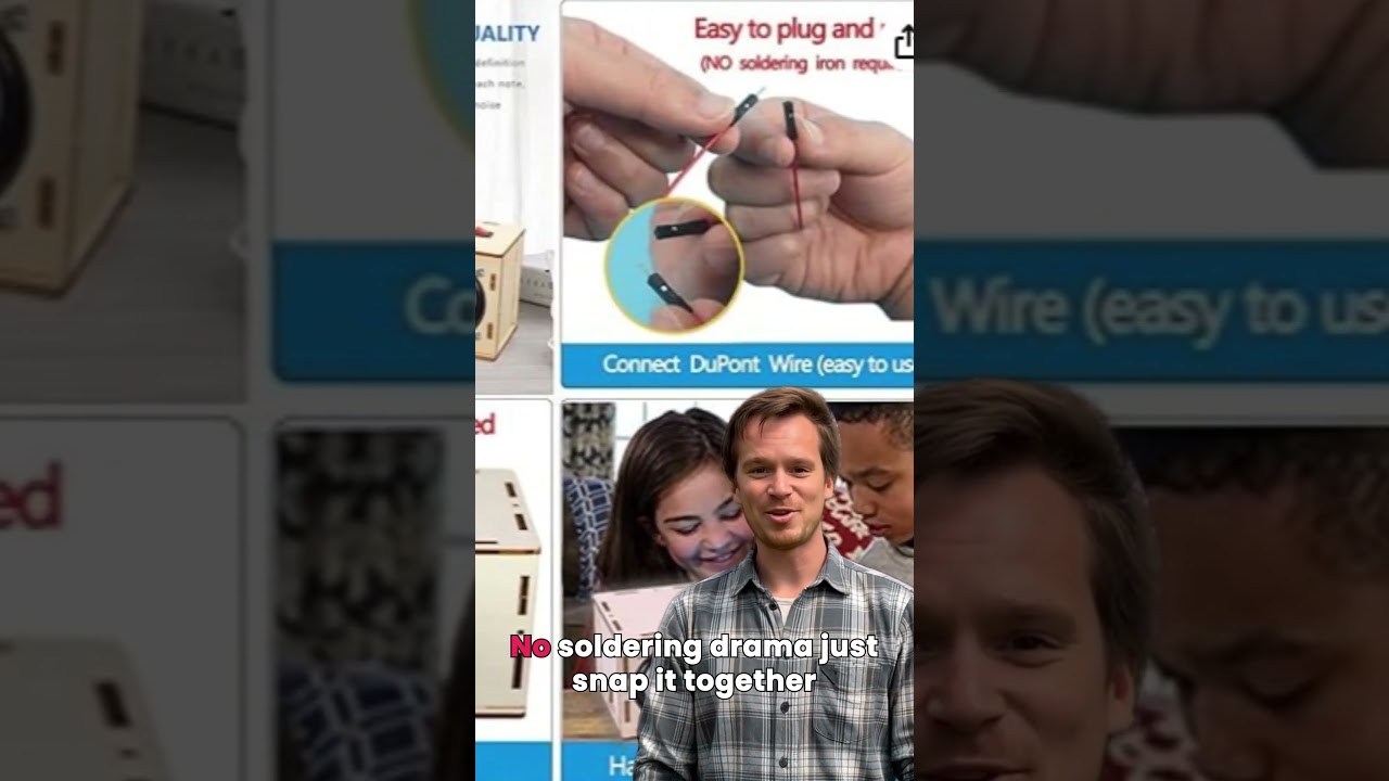 Build a Cool Speaker Without Soldering!