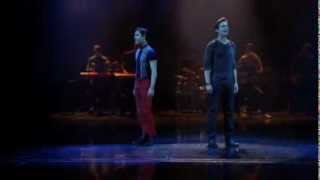 GLEE Full Performance  &#39;Somebody That I Used To Know&#39; Blaine &amp; Cooper Anderson