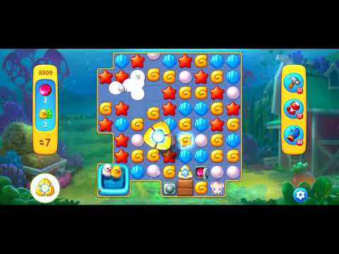 Fishdom level 8509 no boosters フィッシュダム