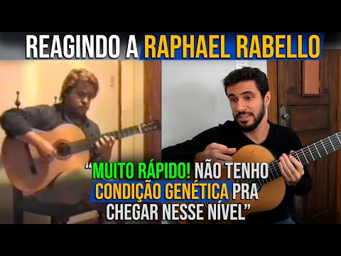 REACT Raphael Rabello | ENTENDA POR QUE ADMIRAM TANTO ELE