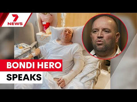 Bondi hero Ahmed al Ahmed speaks in first TV interview since deadly terror attack | 7NEWS
