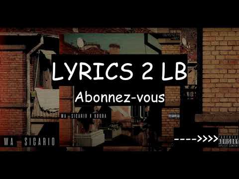 BOOBA X Sicario - WA (lyrics/paroles)