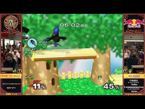 MMM #6 - Top 8 WSF: Bobby Big Ballz (Falco) vs 100 Grand (Marth)